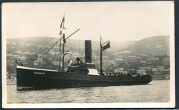 Boat "Washington" - In The 30's? - Photo Nautical Agency - See 2 Scans - Pesca