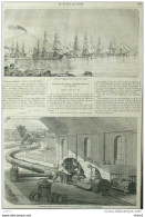 Nouveau Système D'expédition De Dépêches Au Moyen De Tubes Atmosphériques - Page Original 1861 - Historical Documents