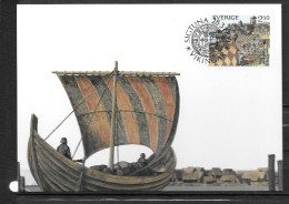 1990 - 1578- Les Viking - 33 - Cartoline Maximum