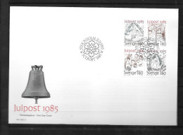 1985 - 1342 à 1345 - Noël - 23 - FDC