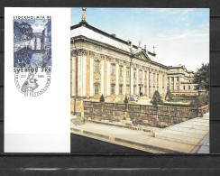 1985 - 1317 - Stockholmia 86 - 19 - Cartoline Maximum