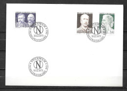 1973 - 812 à 814 - Lauréats Du Prix Nobel - 4 - FDC