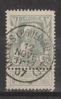 COB 78 Oblitération Centrale IXELLES (Bould. Militaire) - 1905 Thick Beard