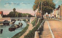 Ouzouer Sur Trézée * Pont Sur Le Canal Et Route De Briare * Péniche Batellerie Barge Chaland Péniches - Autres & Non Classés