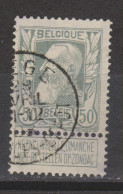 COB 78 Oblitération Centrale LIEGE QUITTANCES-DEPOT - 1905 Thick Beard