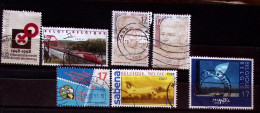 Belgique 1998 7 Timbres Oblitérés, Liste COB Ci-dessous - Gebruikt