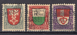 T2762 - SUISSE SWITZERLAND Yv N°173/75 Pro Juventute - Used Stamps