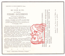 DP Pierre Goossens ° Borsbeke Herzele 1886 † Sint-Gillis Brussel 1952 Brewaeys // Petit Vandeweyer Versnick Govaert - Images Religieuses