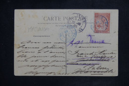 MADAGASCAR - Affranchissement De Majunga  Sur Carte Postale Pour La France En 1905 - L 150979 - Covers & Documents