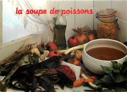 Recettes De Cuisine - Soupe De Poissons - Carte Neuve - Gastronomie - CPM - Voir Scans Recto-Verso - Ricette Di Cucina