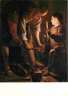 Art - Peinture - Georges De La Tour - Saint Joseph Charpentier - Musée Du Louvres De Paris - Carte Neuve - CPM - Voir Sc - Pintura & Cuadros