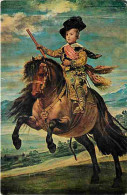 Art - Peinture - Velasquez - Portrait Equestre De Don Baltazar Carlos - Histoire - CPM - Voir Scans Recto-Verso - Peintures & Tableaux