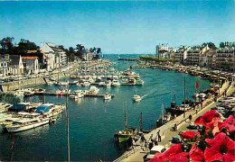 44 - Le Pouliguen - Vue D'ensemble Et Le Quai Jules Sandeau - Bateaux - Flamme Postale - CPM - Voir Scans Recto-Verso - Le Pouliguen