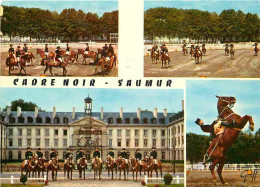 Animaux - Chevaux - Saumur - Ecole Nationale D'Equitation Le Cadre Noire - Multivues - Horses - Pferde - CPM - Carte Neu - Horses