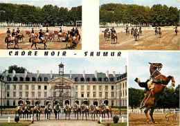 Animaux - Chevaux - Saumur - Ecole Nationale D'Equitation - Le Cadre Noir - Multivues - Grilles En Fer Forgé - CPM - Voi - Horses