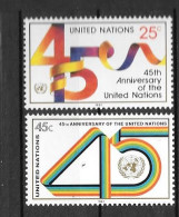 1990 - 574 à 575 **MNH - Unused Stamps