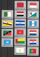 1989 - 547 à 562 **MNH - Drapeaux - Unused Stamps
