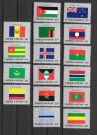 1986 - 467 à 482 **MNH - DRAPEAUX - Unused Stamps