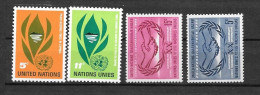 1965 - 135 à 136 + 139 à 140 **MNH - Nuovi