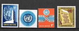1965 - 141 à 144 **MNH - Nuevos