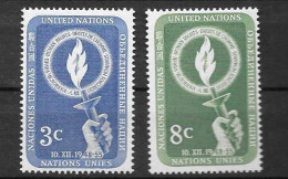 1955 - 38 à 39 *MH  - Nuevos