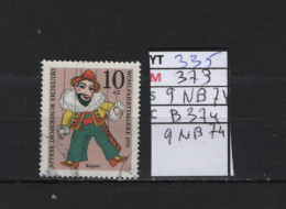 P. FIXE Obl 335 YT 373 MIC 9NB74 SCO B374 GIB MIC Marionnette 1970 *Berlin* 75/03 - Used Stamps