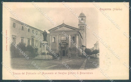 Viterbo Bagnoregio Chiesa Piazza Del Plebiscito Cartolina JK4500 - Viterbo