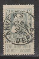 COB 78 Oblitération Centrale ANVERS DEPART - 1905 Thick Beard