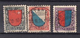 T2767 - SUISSE SWITZERLAND Yv N°176/78 Pro Juventute - Used Stamps