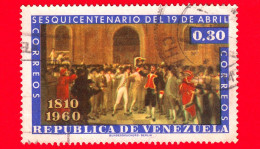 VENEZUELA - Usato - 1960 - 150 Anni Della Rivoluzione Dell'aprile 1810 - Rivoluzionari - 0.30 - Venezuela