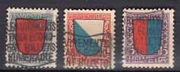 T2768 - SUISSE SWITZERLAND Yv N°176/78 Pro Juventute - Used Stamps