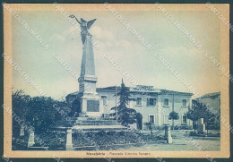 Pesaro Novafeltria Monumento Caduti Piazzale Vittorio Veneto FG Cartolina JK4734 - Pesaro
