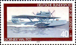 RFA Poste N** Yv: 850/853 Für Die Jugend Avions (Thème) - Avions