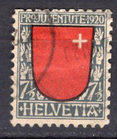 T2775 - SUISSE SWITZERLAND Yv N°176 Pro Juventute Defecteuse - Used Stamps