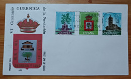 ESPAÑA ANIVERSARIO 1966 FDC/SPD MNH - FDC