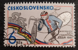 Czechoslovakia  - 1987 - Cyclisme Ciclismo Radsport - Used - Cycling