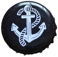 Allemagne Capsule Bière Beer Crown Cap Crew Republic Ancre Nautique Et Cordage SU - Bière