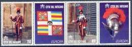 1997 Vaticano, Europa, Serie Completa Nuova AL FACCIALE - Unused Stamps