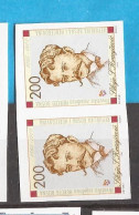 24---1  1993  BOSNIA KROATISCHE POST  MOSTAR IMPERFORATE RRR DICHTER KRANJCEVIC MNH - Writers