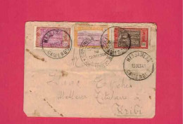 Lettre De 1941 Pour Le Cameroun - YT N° 109, 135 Et 140 - Covers & Documents