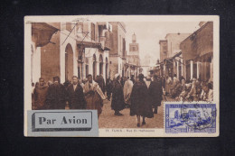 TUNISIE - Carte Postale De Tunis Pour L'Allemagne Par Avion En  1933 - L 150987 - Covers & Documents