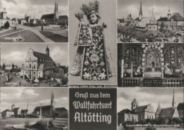 67844 - Altötting - U.a. Gnadenkapelle - Ca. 1960 - Altötting