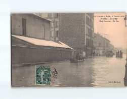 PARIS : Inondations 1910, Rue Fournier, Le Gaz - Très Bon état - Überschwemmung 1910