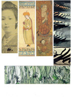 Lot 5 - Marque Page - Illustration CHINE YANN LAYMA  Geisha Inoue Yuki GUANYIN ISPAHAN ASIE - Segnalibri