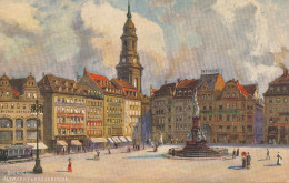 PC46882 Dresden. Altmarkt And Kreuzkirche. B. Hopkins - Welt