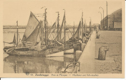 PC47089 Zeebrugge. Harbour And Fish Market. A. Dohmen. Albert - World