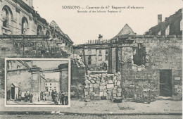 PC47201 Soissons. Barracks Of The Infantry Regiment 67. Nougarede - Welt