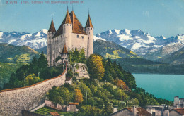 PC46814 Thun. Schloss Mit Bluemlisalp. Photoglob. B. Hopkins - Welt