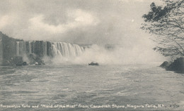 PC46734 Horseshoe Falls And Maid Of The Mist From Canadian Shore. Niagara Falls. - Welt