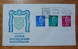 ESPAÑA BÁSICA 1974 FDC/SPD MNH - FDC